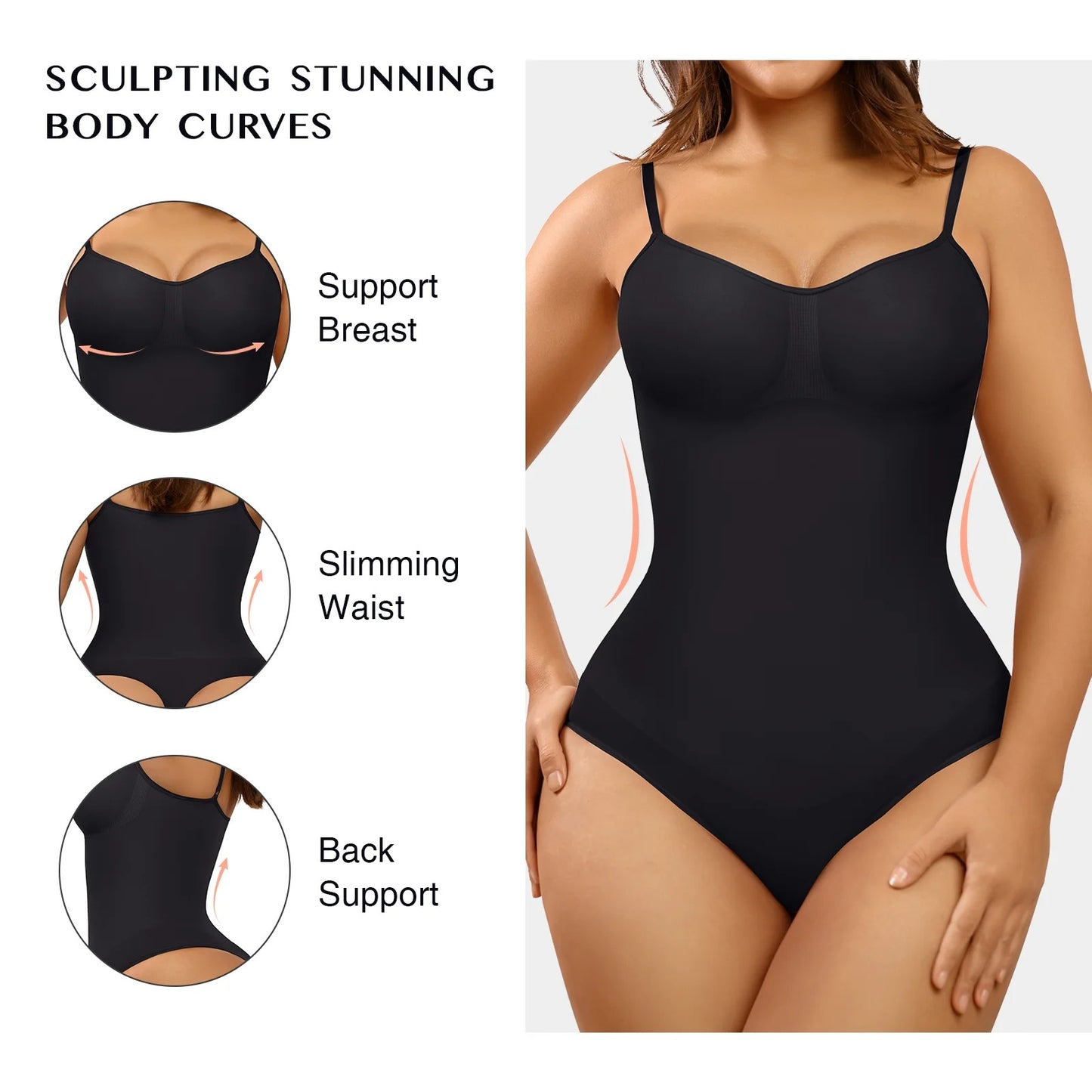 PureShape™ Thong Bodysuit