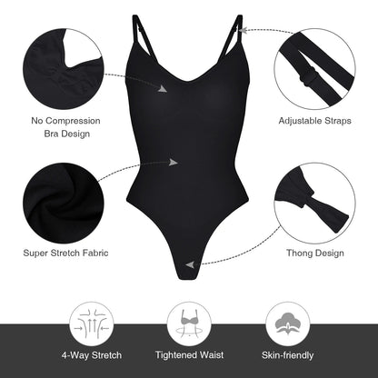 PureShape™ Thong Bodysuit