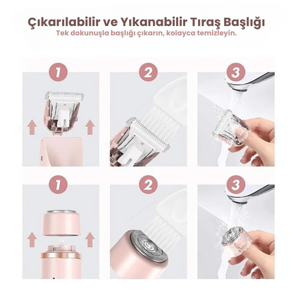 Tahrişsiz, Batıksız ve Pürüzsüz Tıraş – FemSilk™