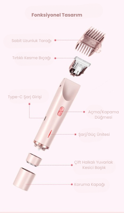 Tahrişsiz, Batıksız ve Pürüzsüz Tıraş – FemSilk™