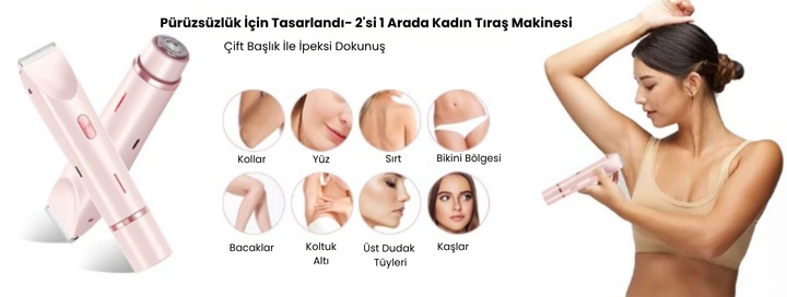 Tahrişsiz, Batıksız ve Pürüzsüz Tıraş – FemSilk™