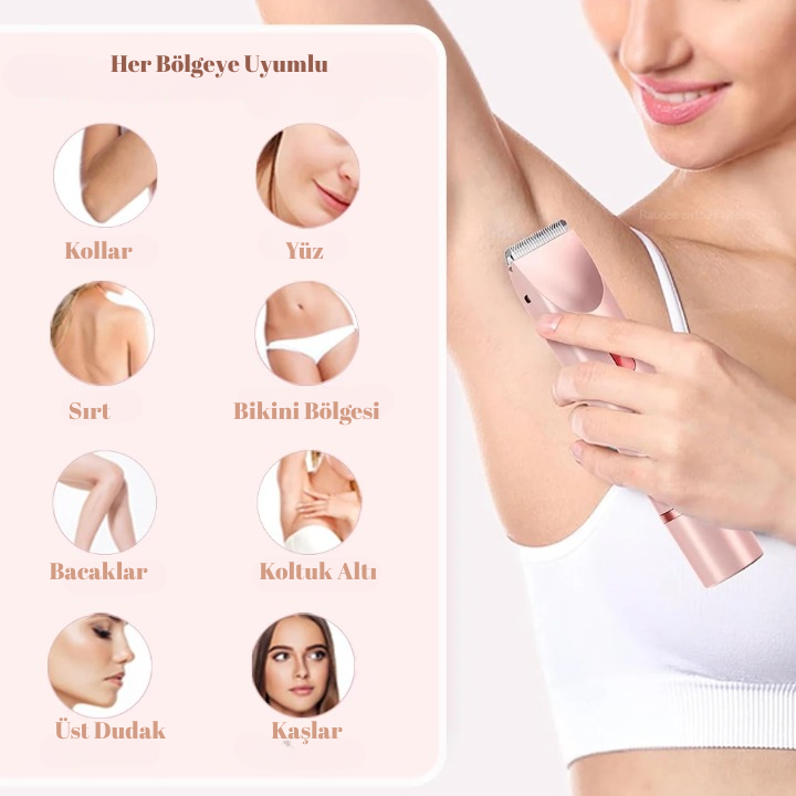Tahrişsiz, Batıksız ve Pürüzsüz Tıraş – FemSilk™